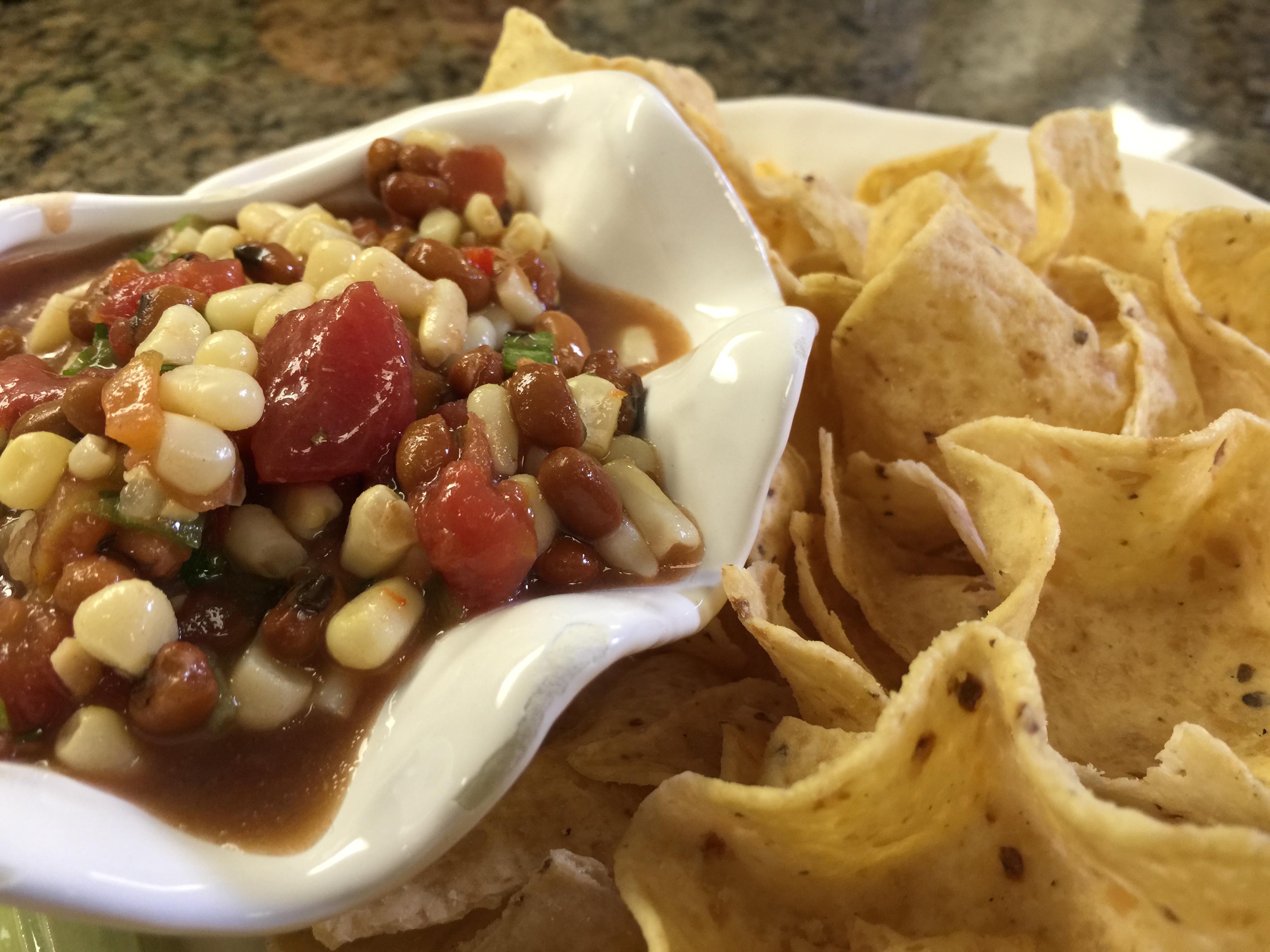 Corn & Field Pea Dip Margaret Holmes