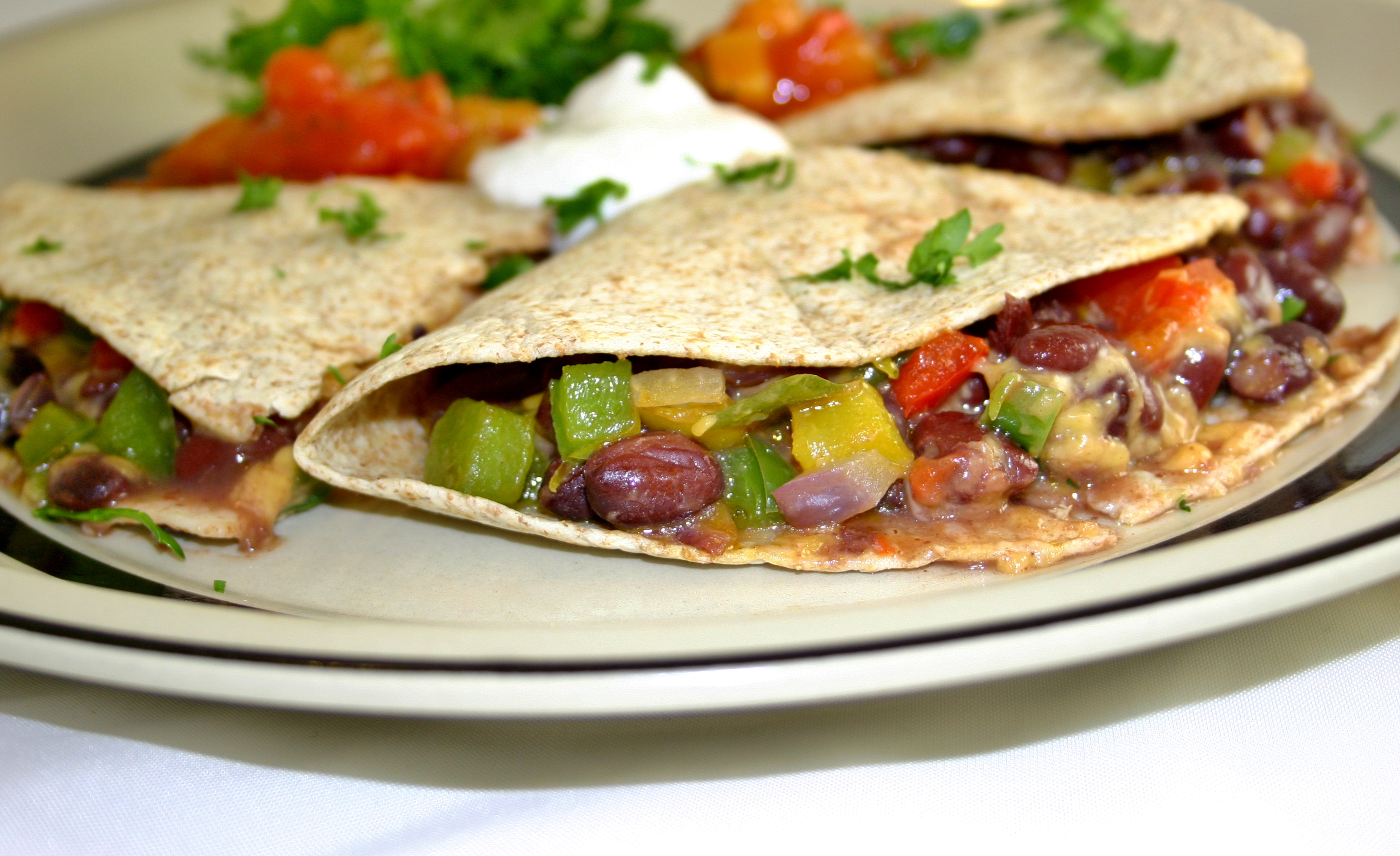 Black Bean Quesadillas Margaret Holmes