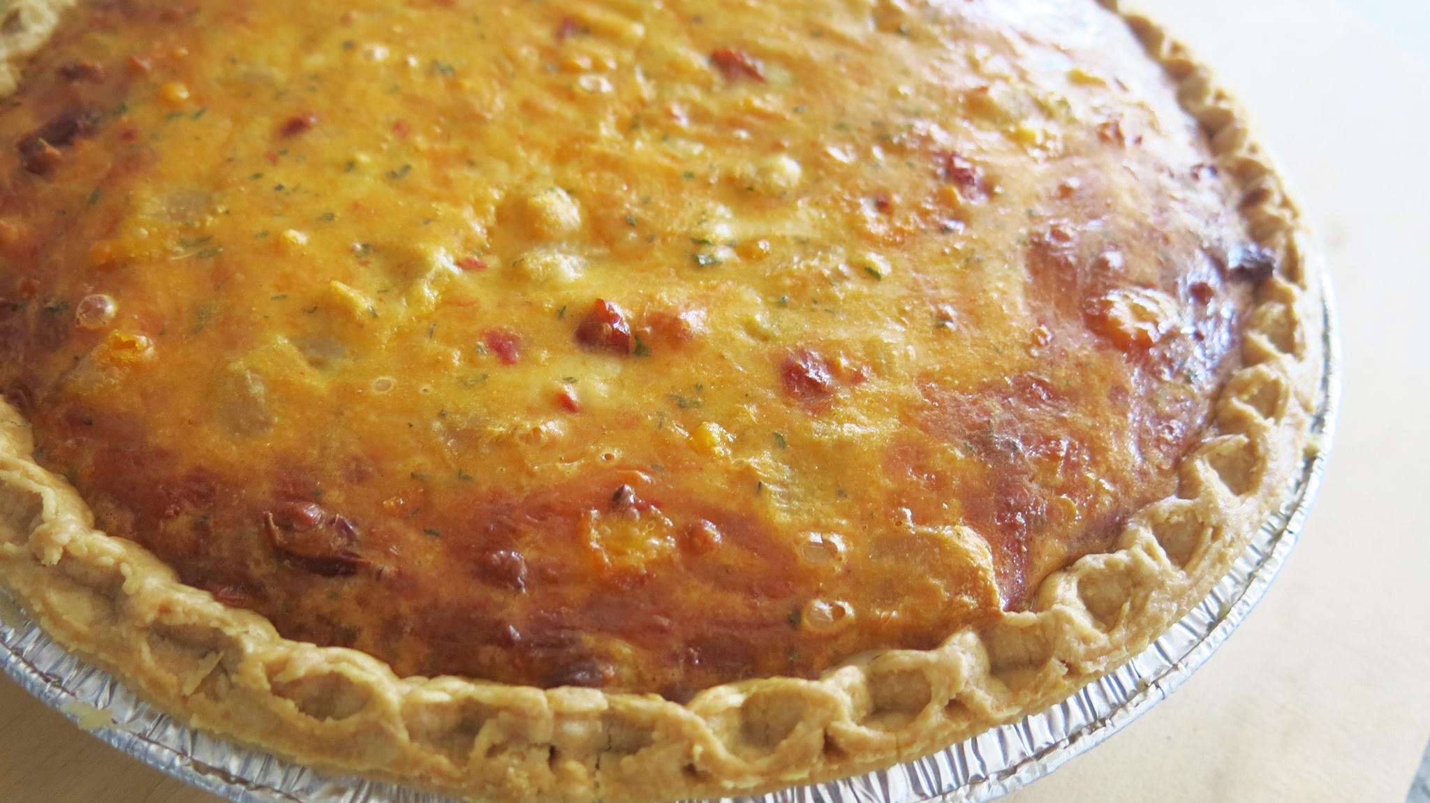 SunDried Tomato & Rutabaga Cheese Pie Margaret Holmes